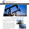 website design for White Owl, oilfiels precessing and disposal 