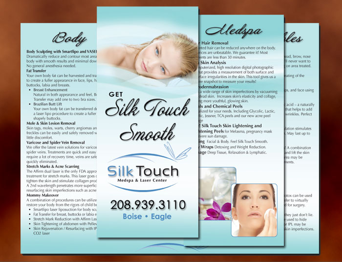 medical brochure design, medical spa